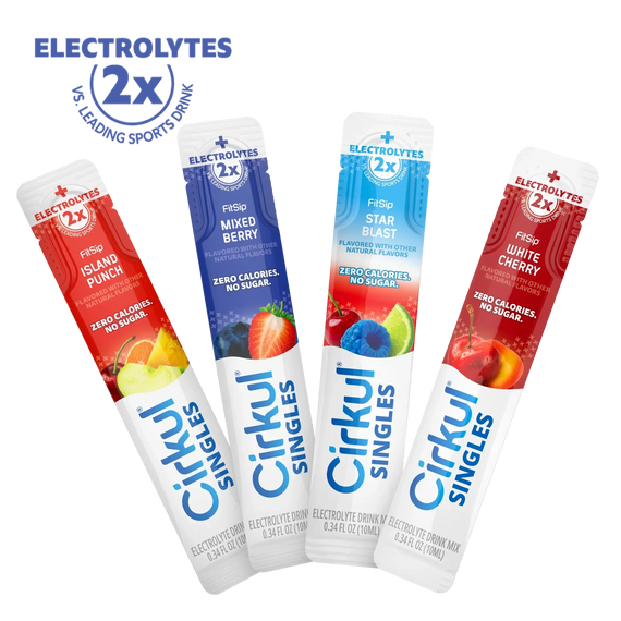 16-Pack Cirkul® Singles FitSip Bundle - Active Bright Set Pack
