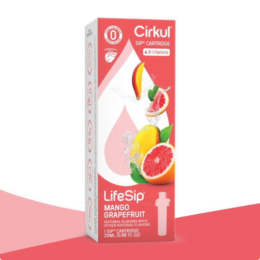 LifeSip Mango Grapefruit (Stevia) - Premium Travel Fit Pack
